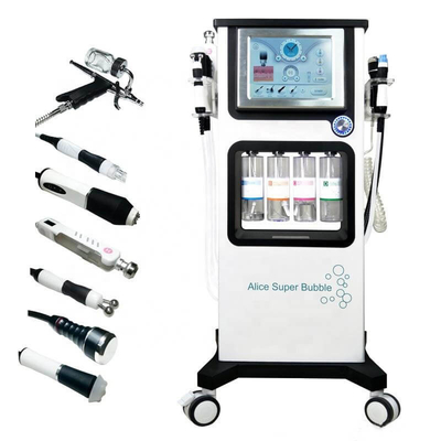 Ultrasonic Facial Machine Multifunction Hydra Facial Oxygen Facial Skin Cleaning Machine