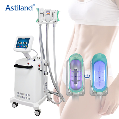 Niet-invasieve 360 Cryolipolysis afslankparaat 3 handstukken Professionele vetvriezer