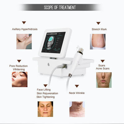 Beauty Fractional Microneedle RF Verjonging Aanhaalapparatuur Draagbaar