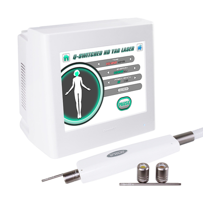 Q Geschakelde van het de Laserpigment van Nd Yag de Verwijderingsmachine 532nm 1064nm