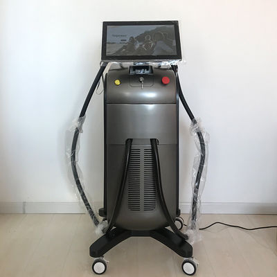 1200W 755nm 808nm 1064nm gemengde golflengte haarverwijderingslasermachine met gekoelde saffier