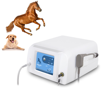 Paarden Veterinaire Draagbare Ultrasone Schokgolftherapie Machine Pijnverlichting