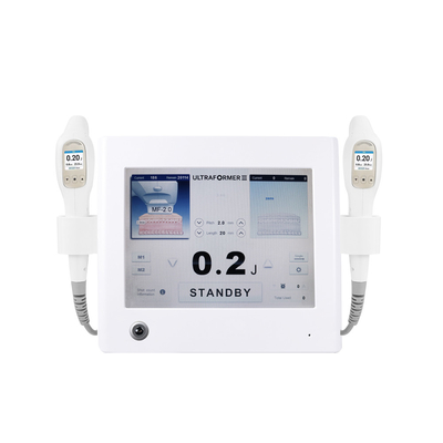 15 inch Touch Screen HIFU Machine AS-HF-7d met 7 cartridges voor niet-chirurgische facelift
