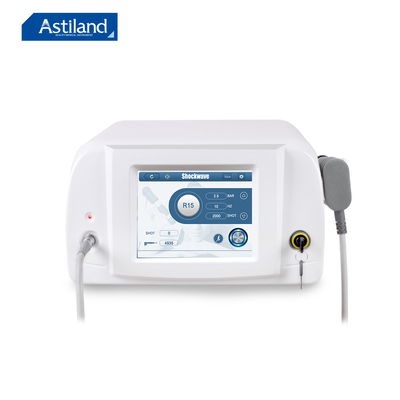 5 zenders 8,4 inch LCD scherm schokgolftherapie systeem met trillingsenergie 1-6Bar