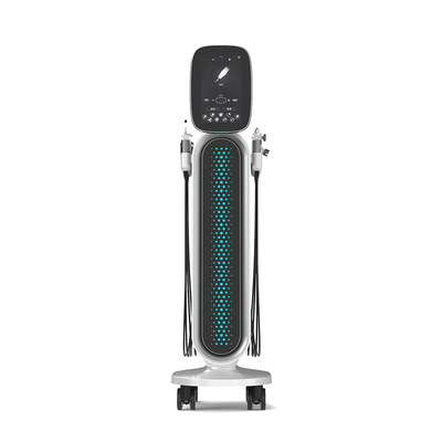 Aeris 8 in 1 Oxygen Bubble Hydra gezichtsbehandelingsapparaat 10,1 inch kleuren touchscreen met 8 handstuk