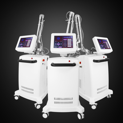 Intensiteit 60 kg Fractionele CO2-lasermachine met rechthoekige en cirkelvormige scans