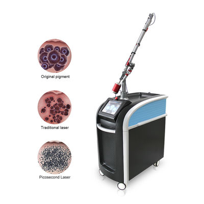 Ce Professional 1064nm 532nm 694 Nm 755 Nm Picoseconde Q Schakelbare Nd Yag Laser Tattoo Removal Machine