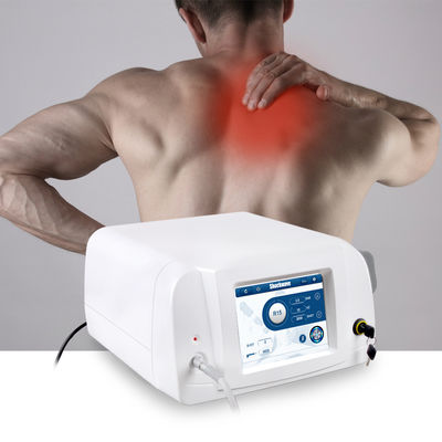 Van de het Punt Fysiek Schokgolf van de Myofascialtrekker de Therapiemateriaal op Rug en Schouders