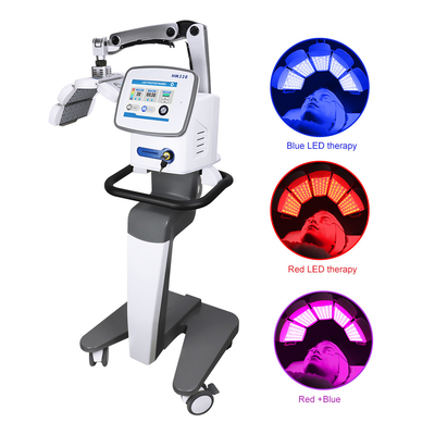 Het aangepaste Apparaat van de het Rode lichttherapie van de Schoonheidssalon met 3 kleurt Rood Blauw Licht