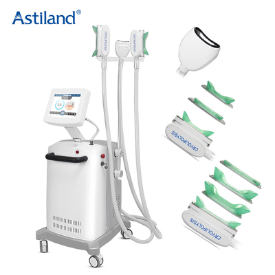 Pijnloos het Bevriezen van 3 Handvattencryolipolysis Vet Machinelichaam Dubbel Chin Removal